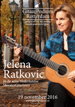 Flyer Jelena Ratkovic in concert